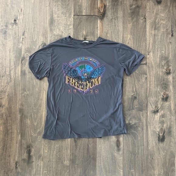 FREEDOM BAND TEE 1974 Tour of the World - Picture 1 of 3
